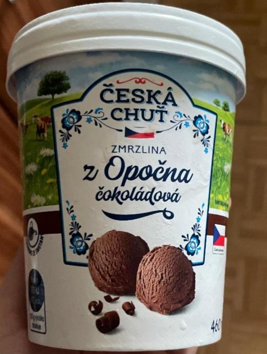 Fotografie - Zmrzlina z Opočna čokoládová Česká chuť