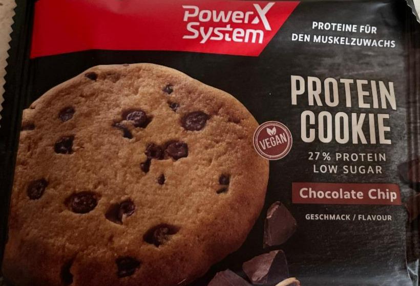 Fotografie - Power system protein cookie Power X System