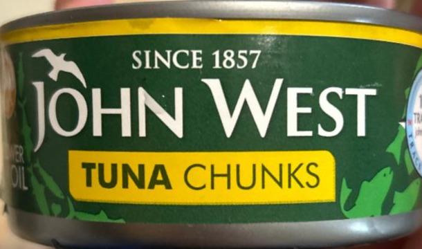 Fotografie - John West tuna steak in sunflower oil