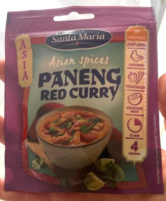 Fotografie - Asian spices Paneng Red Curry Santa Maria