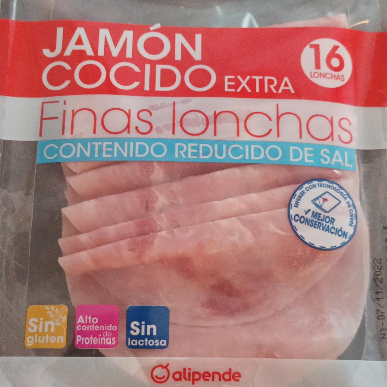 Fotografie - Jamón cocido extra FInas lonchas Alipende