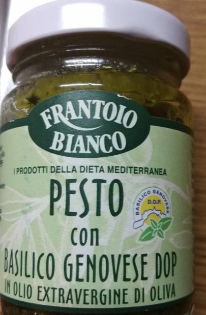 Fotografie - Pesto con basilico genovese dop Frantoio bianco
