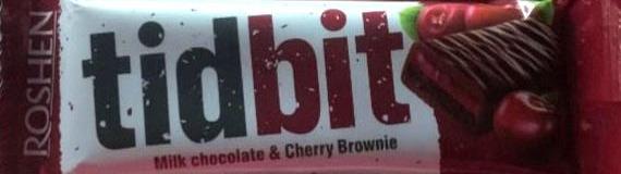 Fotografie - Milk chocolate Tidbit cherry brownie Roshen