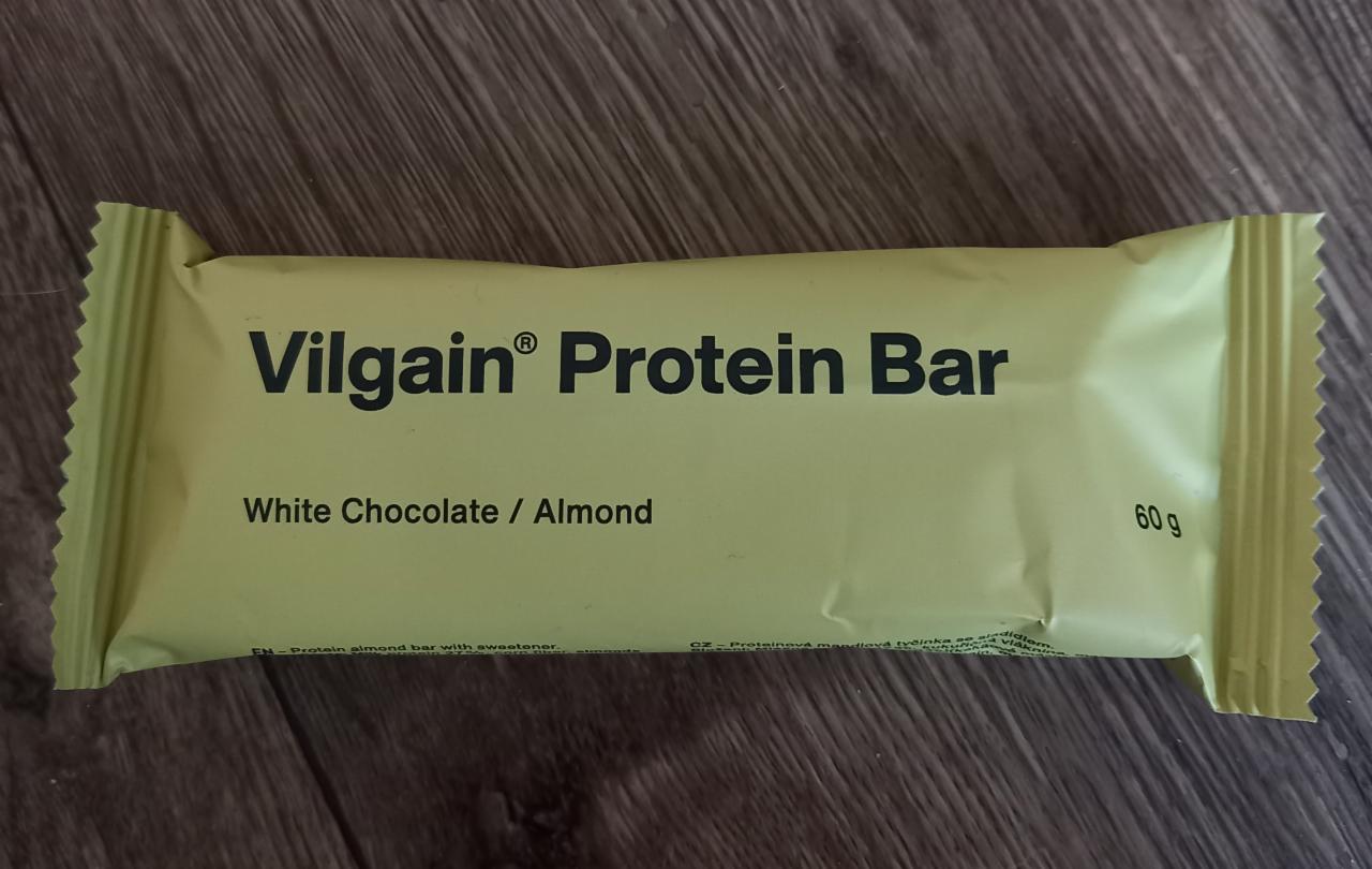Fotografie - protein bar white chocolate/almond Vilgain