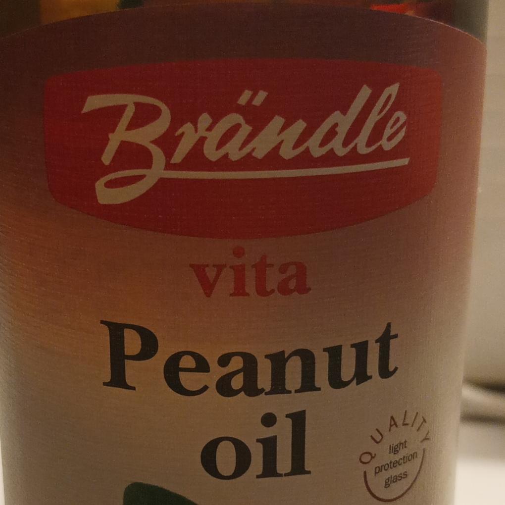 Fotografie - Peanut oil Brändle vita