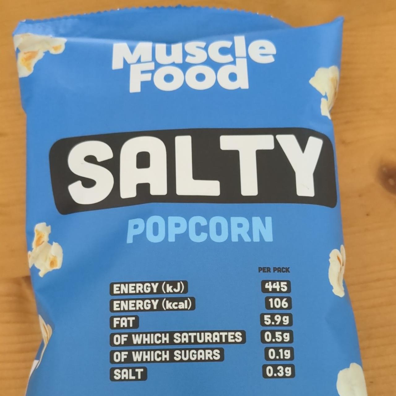 Fotografie - Salty Popcorn Muscle Food