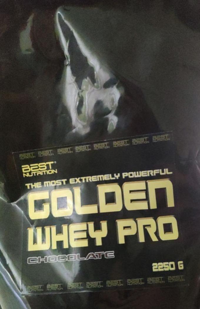 Fotografie - Golden Whey pro chocolate Best Nutrition