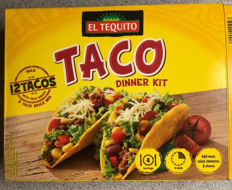 Fotografie - El Tequito Taco Dinner Kit (jen placky)