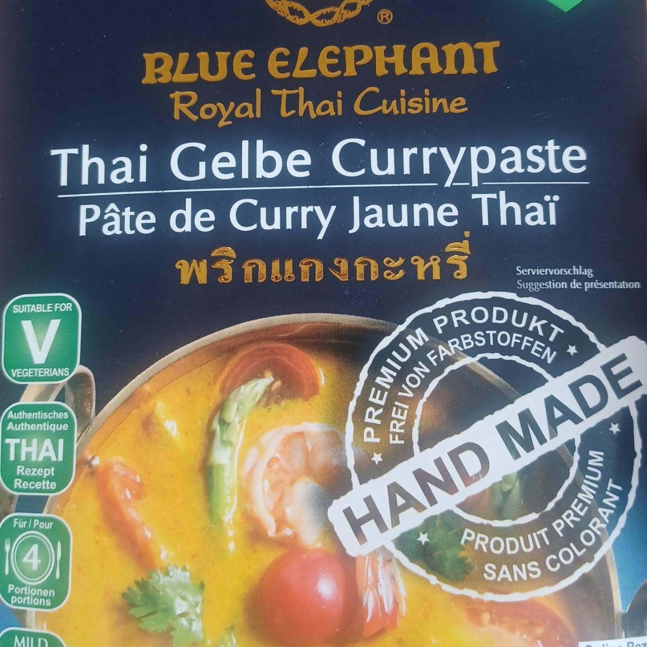Fotografie - Blue elephant Thai Gelbe Currypaste