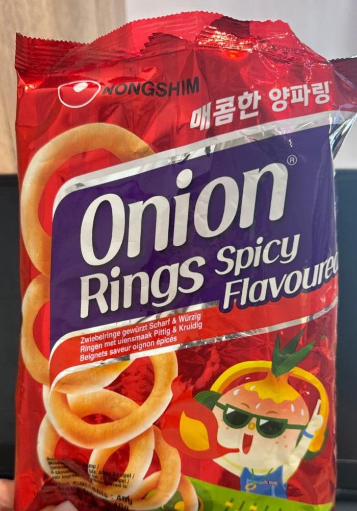 Fotografie - Onion Rings Spicy Flavoured Nongshim