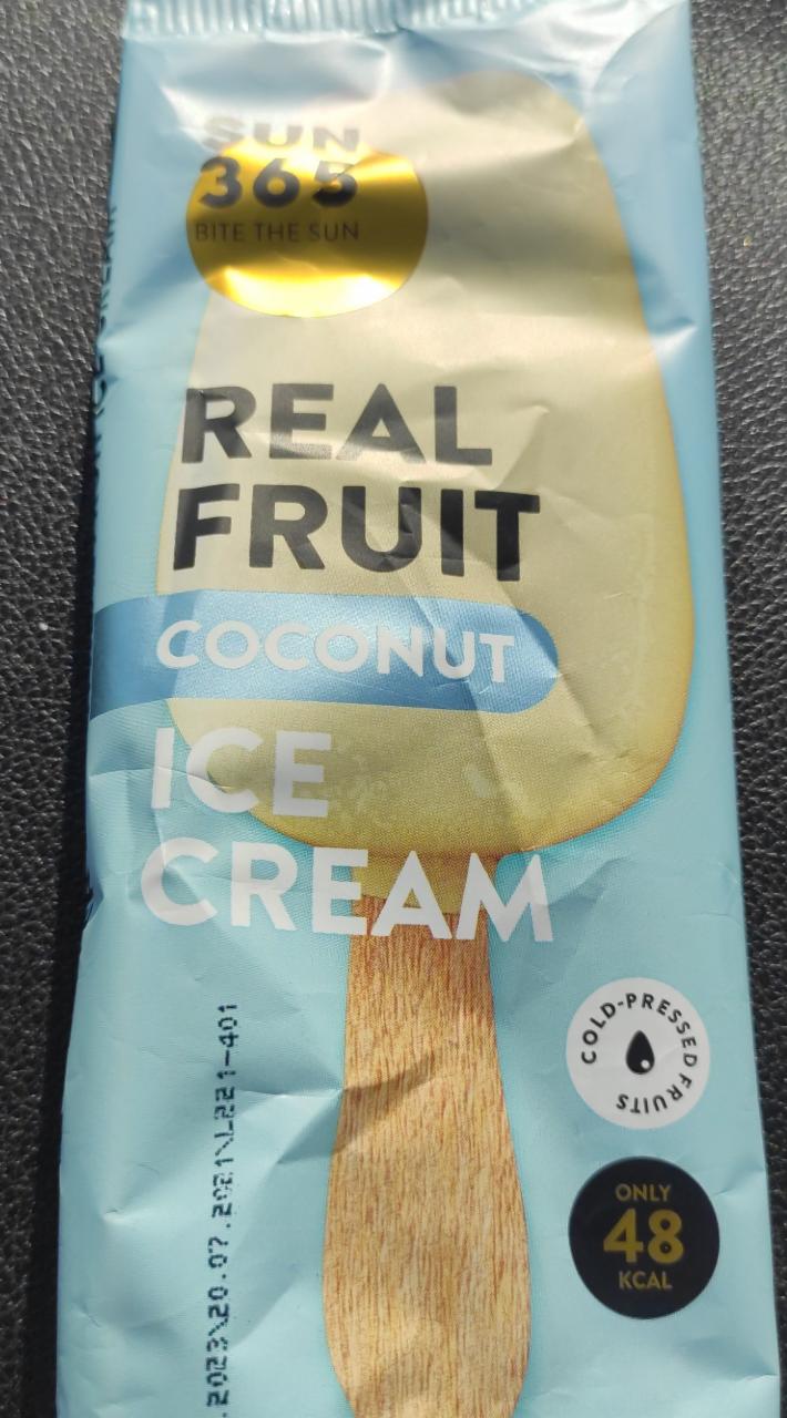 Fotografie - Real fruit coconut Ice cream