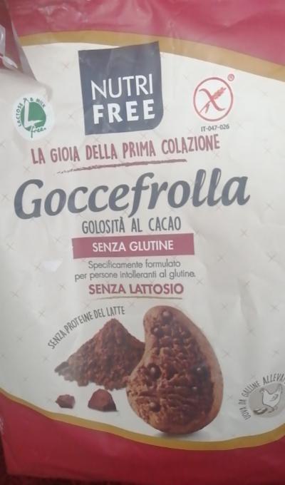 Fotografie - Goccefrolla Golosità al cacao Senza Glutine NutriFree