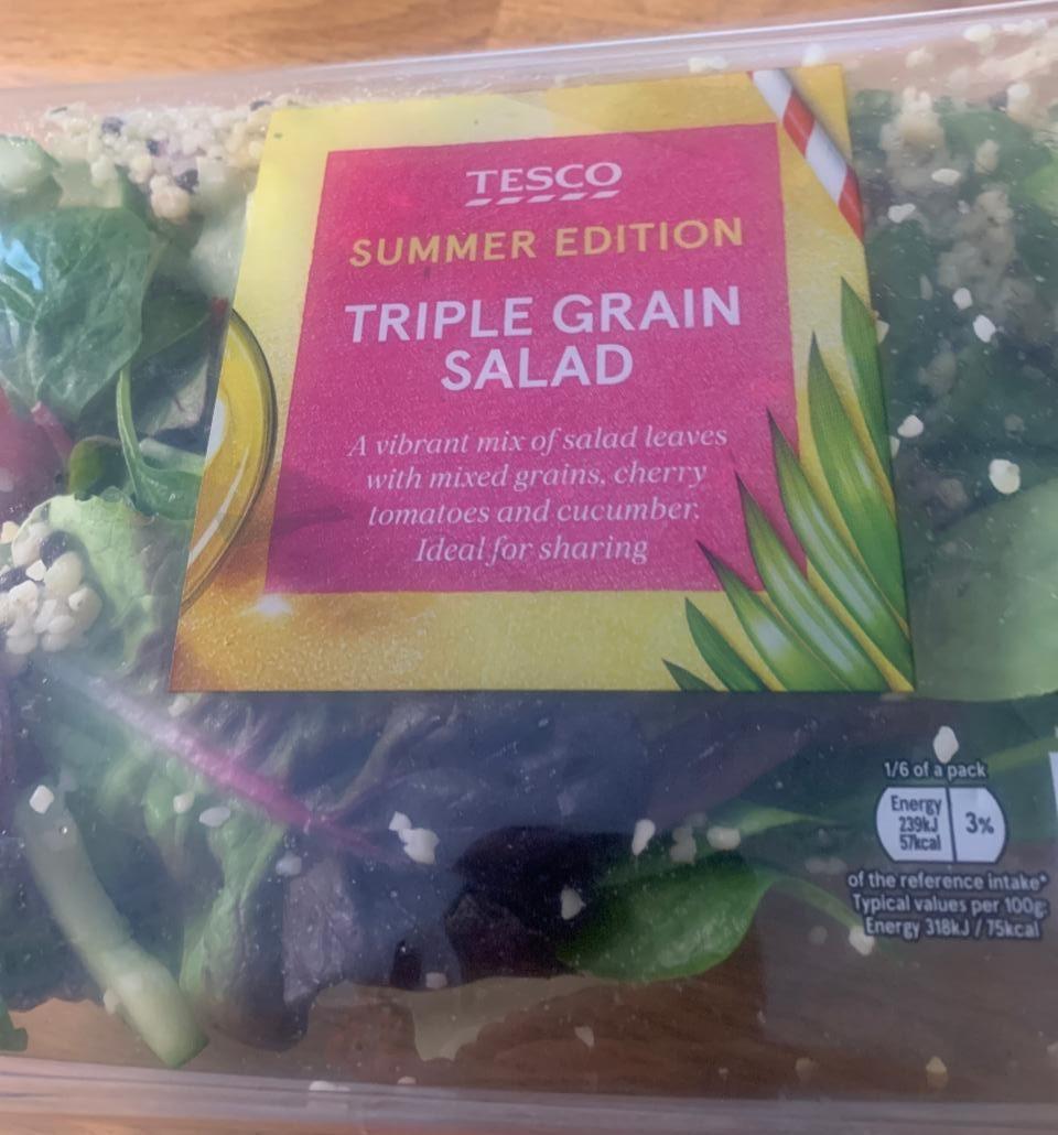 Fotografie - Summer Edition Triple Grain Salad Tesco