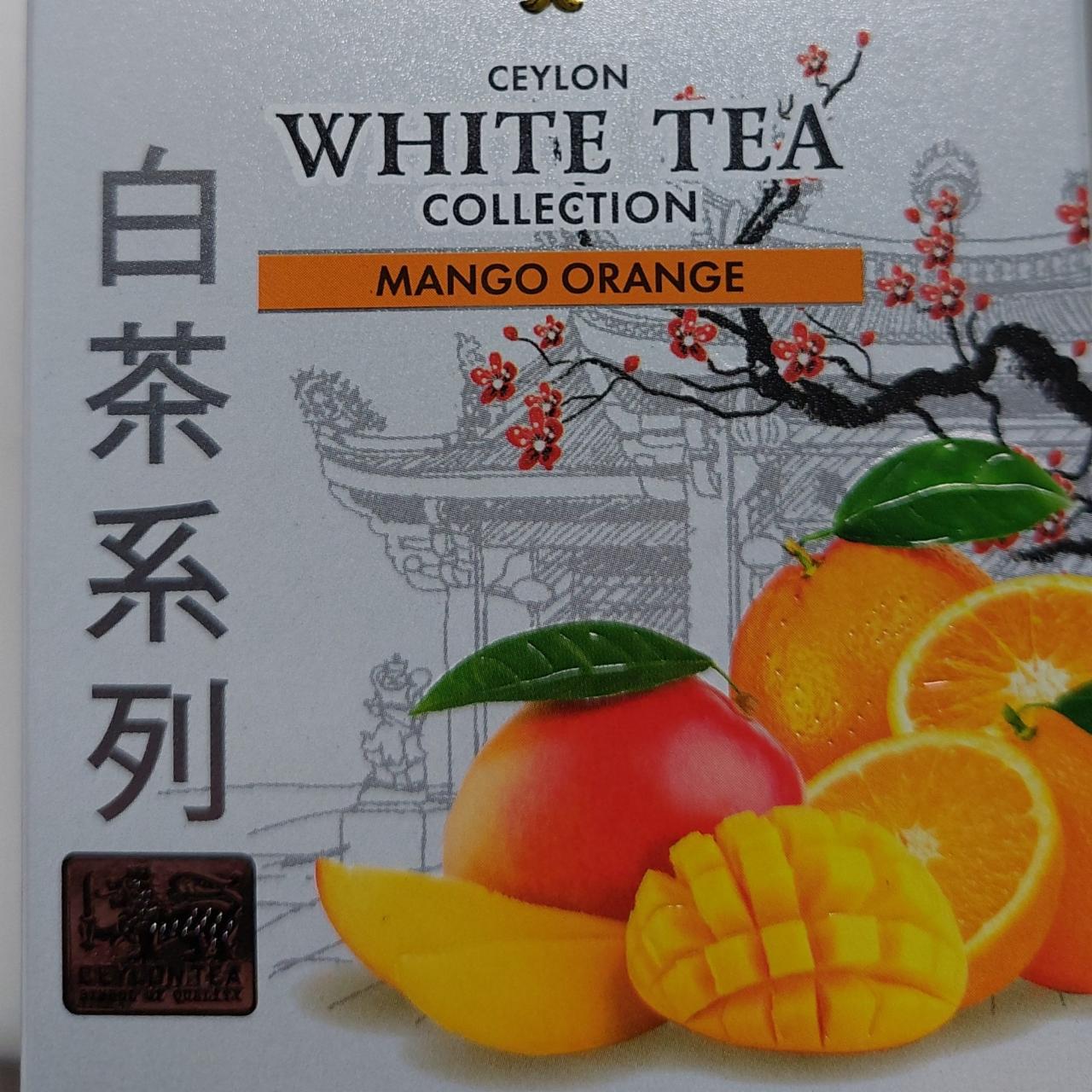 Fotografie - Ceyloln White tea collection mango orange Basilur tea