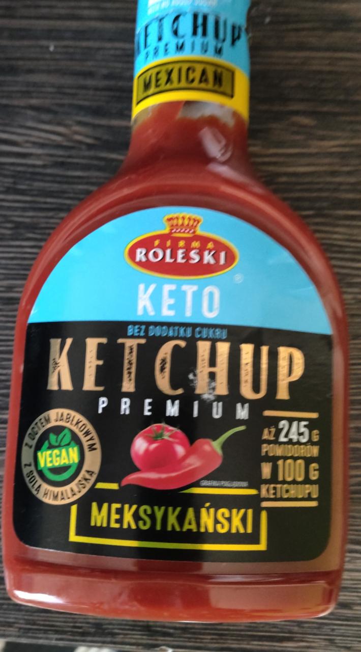 Fotografie - Keto Ketchup Premium Meksykański Firma Roleski