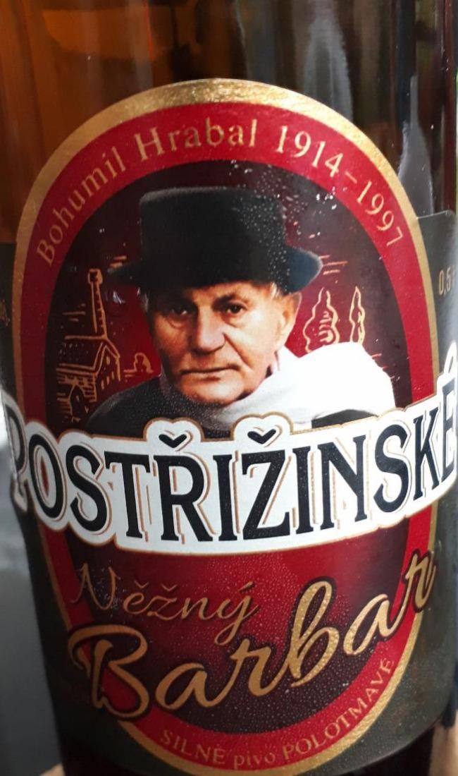 Fotografie - postřižinské pivo Něžný Barbar