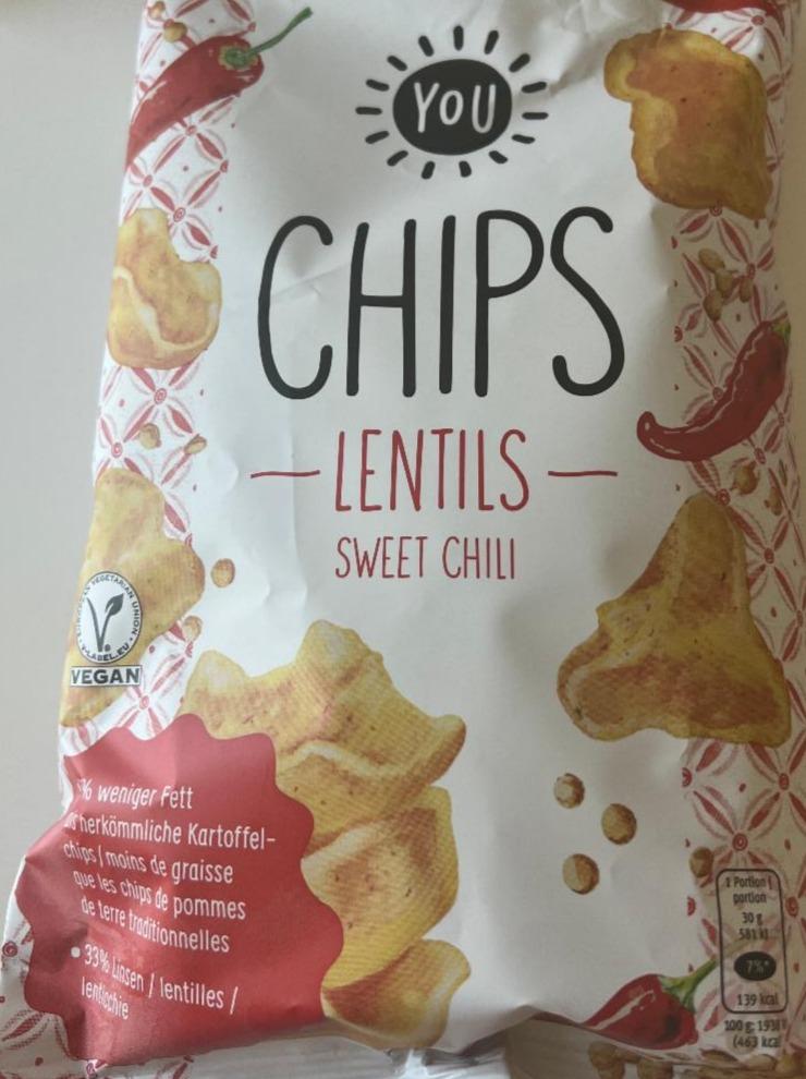 Fotografie - Chips Lentils Sweet Chili You