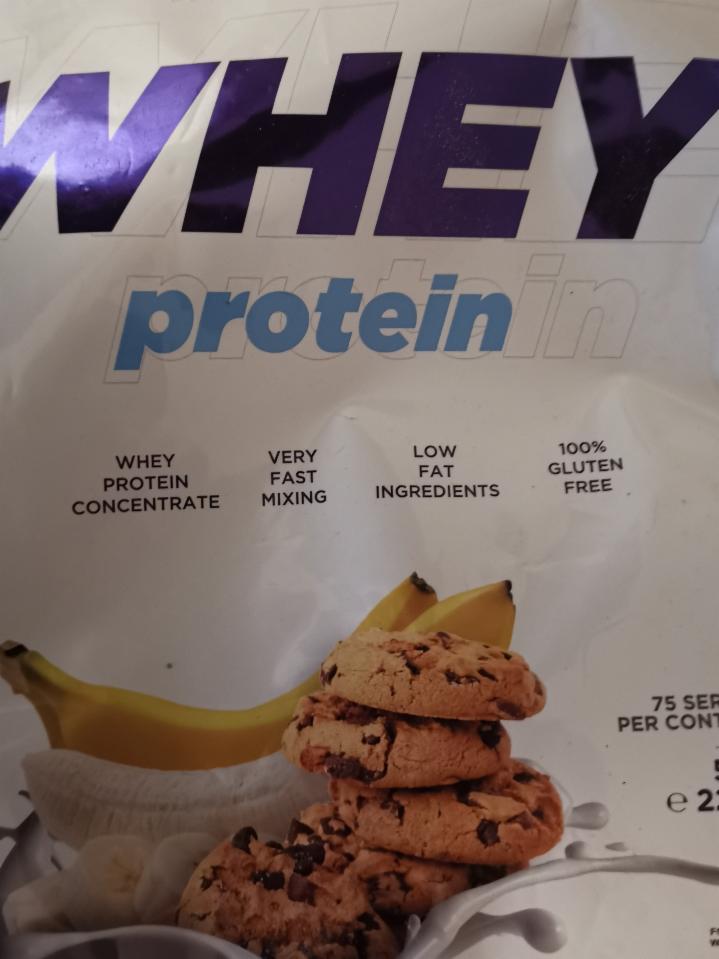 Fotografie - allnutrition Whey protein banana-cookie