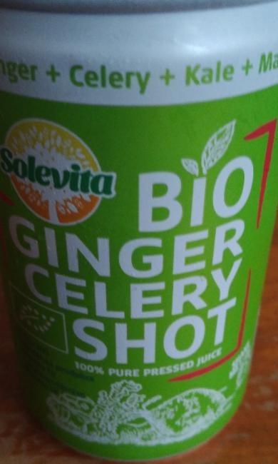 Fotografie - BIO Ginger Celery Shot Solevita