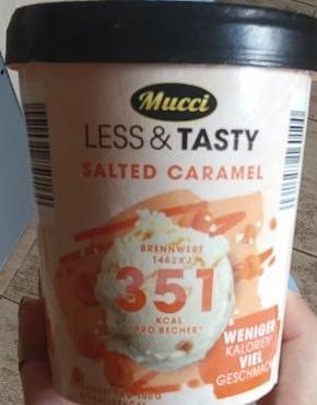 Fotografie - Less & Tasty Eiscreme Salted Caramel Mucci