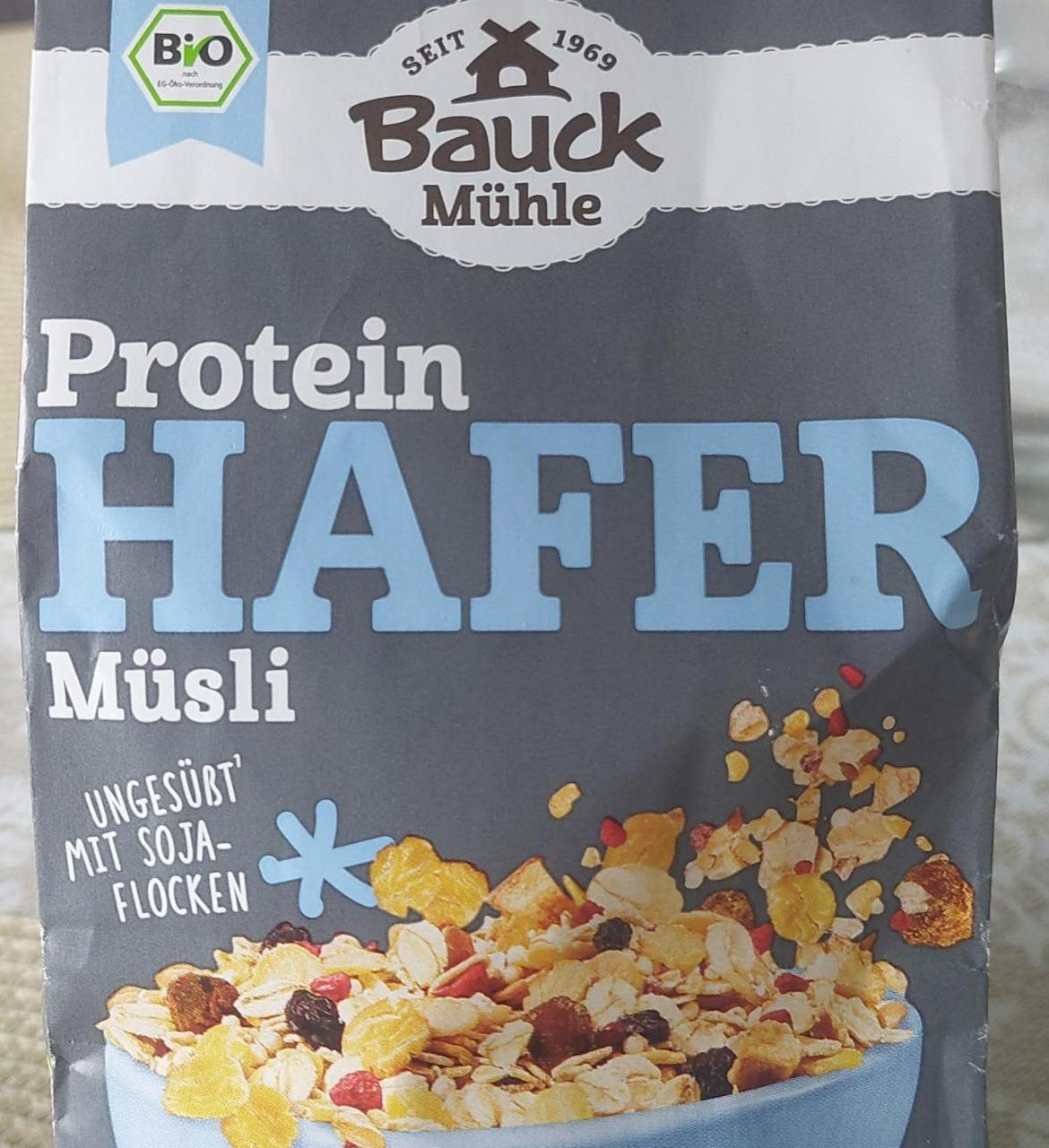 Fotografie - Protein Hafer Müsli Bauck Mühle