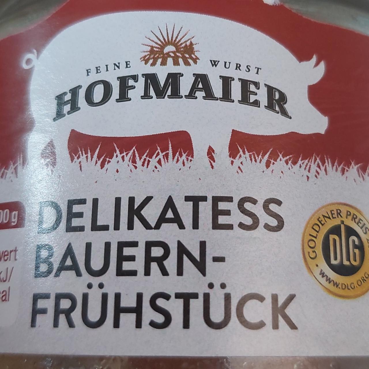Fotografie - Delikatess bauern-frühstück Hofmaier
