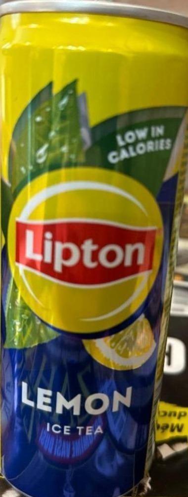 Fotografie - Lemon Ice Tea Low in calories Lipton