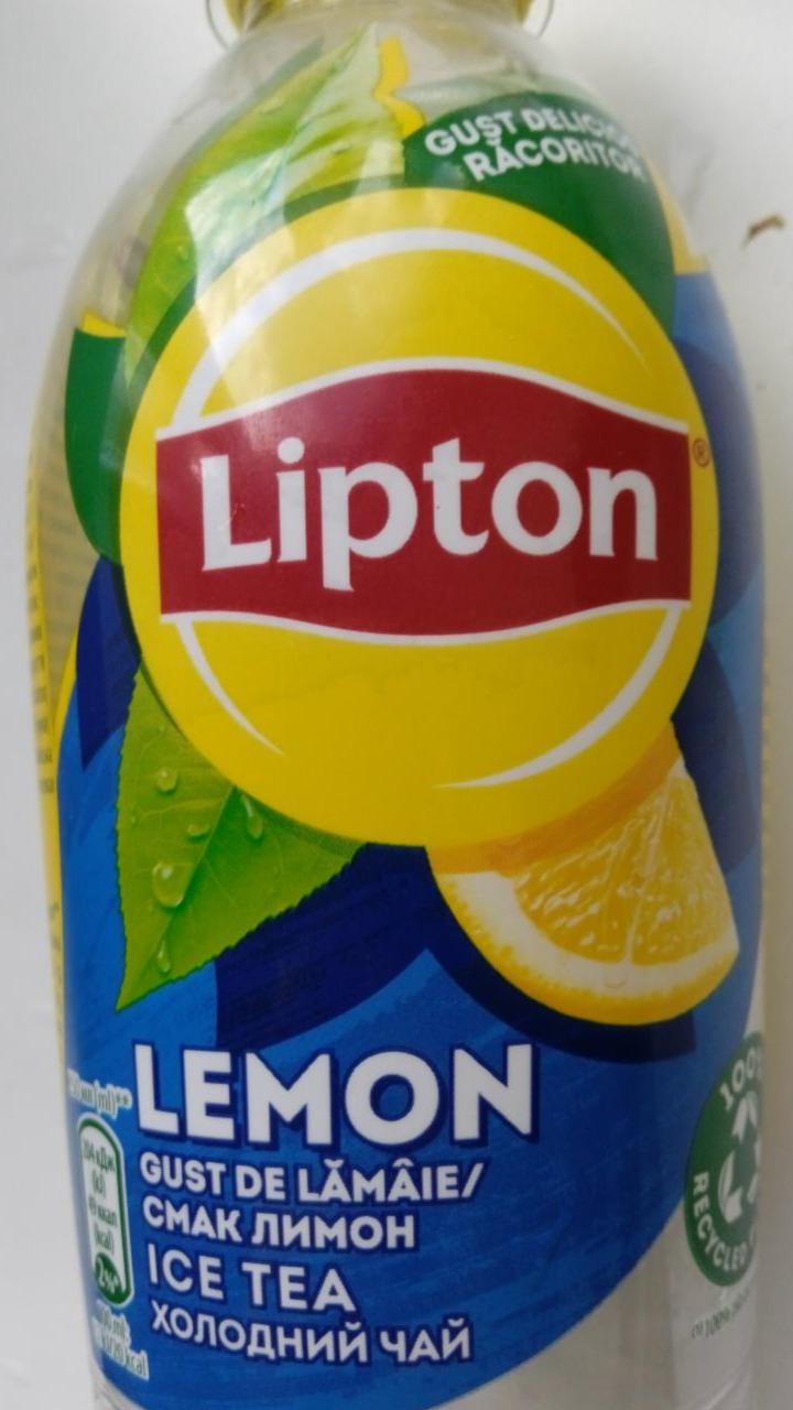 Fotografie - Lemon Ice Tea Low in calories Lipton