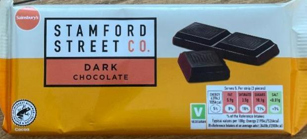 Fotografie - Dark Chocolate Stamford Street Co.