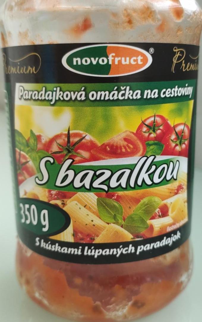 Fotografie - Premium Paradajková omáčka na cestoviny s bazalkou Novofruct