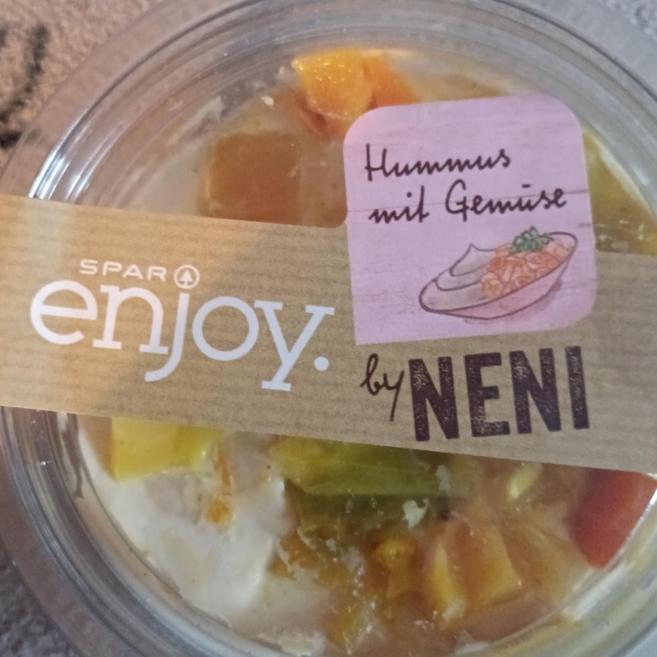 Fotografie - Hummus mit Gemüse SPAR enjoy by NENI