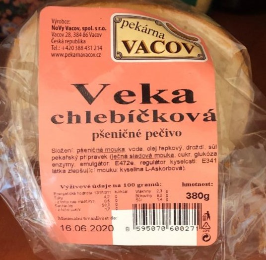 Fotografie - Veka chlebíčková Pekárna Vacov