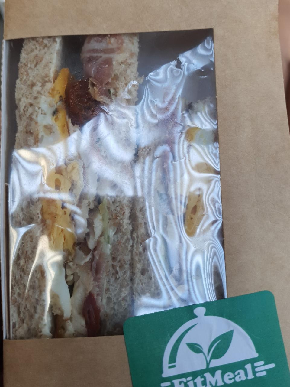 Fotografie - Kuřecí sendvič s pršutem Fitmeal