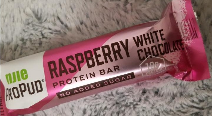 Fotografie - ProPud Protein Bar Raspberry White Chocolate Njie
