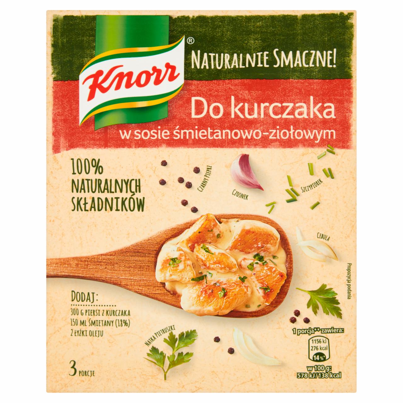 Fotografie - Kuře ve smetanovo-bylinkové omáčce Knorr