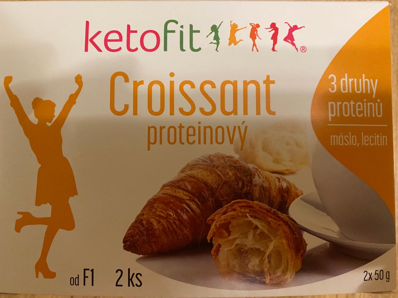 Fotografie - Croissant proteinový KetoFit