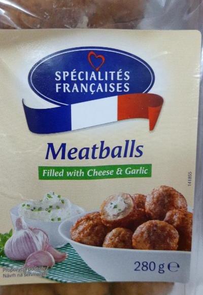 Fotografie - Meatballs filled with Cheese & Garlic Specialités Francaises