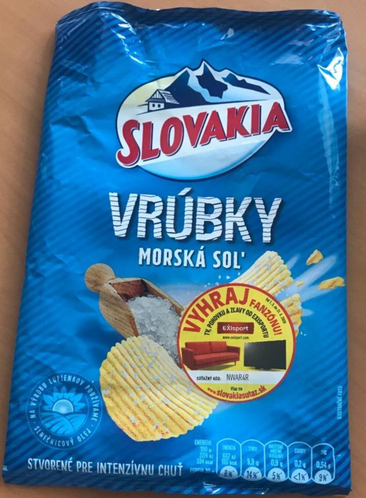 Fotografie - Slovakia vrúbky morská sol