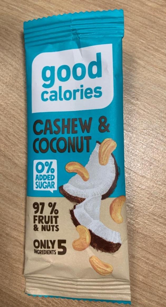 Fotografie - Cashew & coconut Good calories