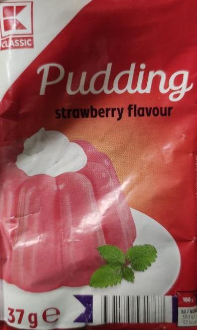 Fotografie - Pudding strawberry flavour K-Classic