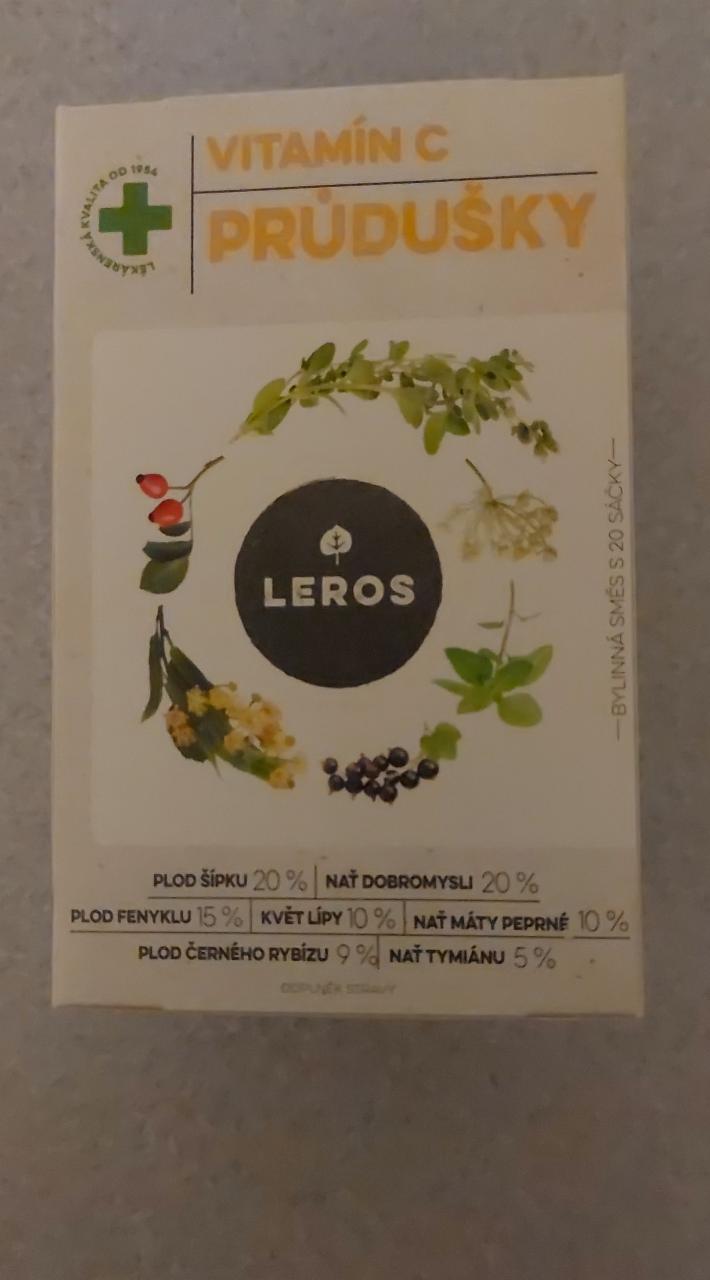Fotografie - čaj průdušky s vitamínem C Leros