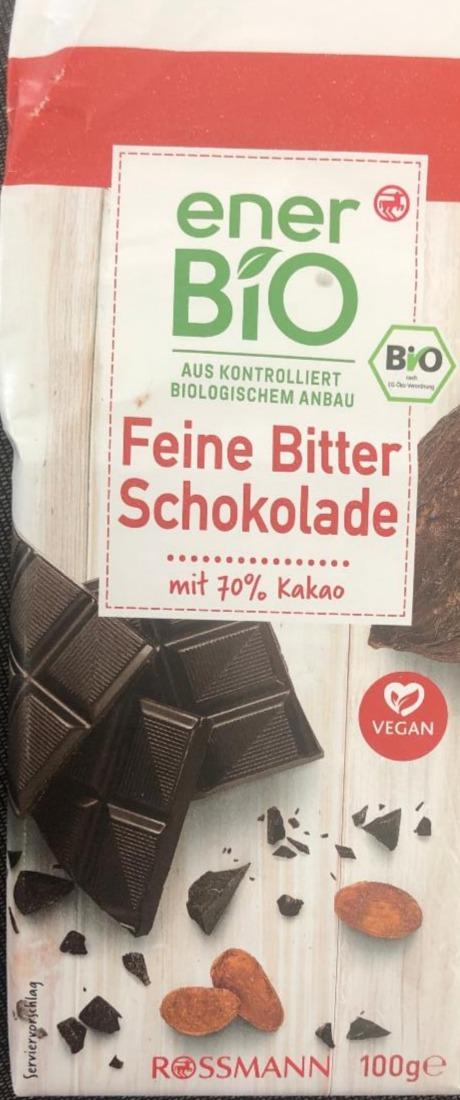 Fotografie - Feine Bitter Schokolade 70% kakao Rossmann