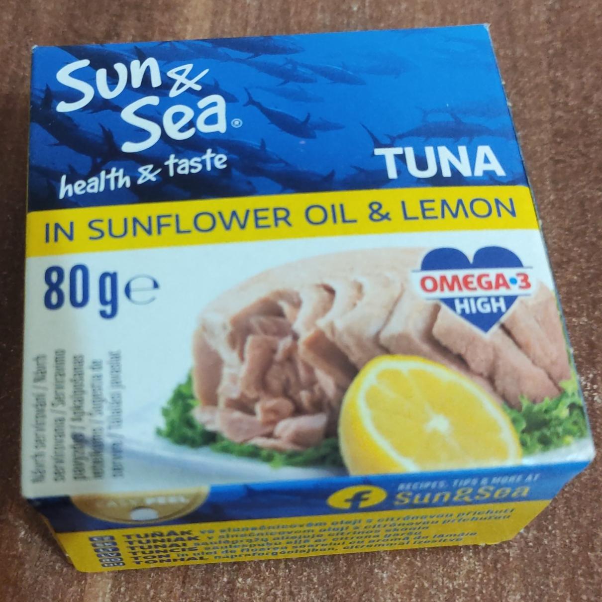 Fotografie - Sun & Sea Tuna in sunflower oil & lemon