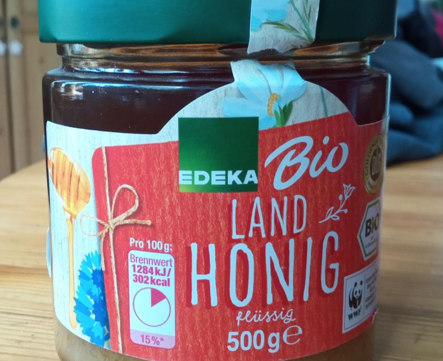 Fotografie - Bio Land Honig, Med květový - EDEKA