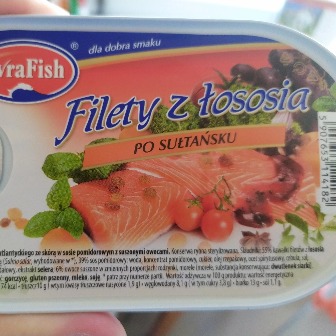 Fotografie - Filety z lososia po sultańsku Evrafish