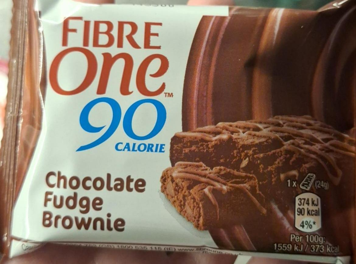 Fotografie - 90 Calorie Chocolate fudge brownie Fibre One