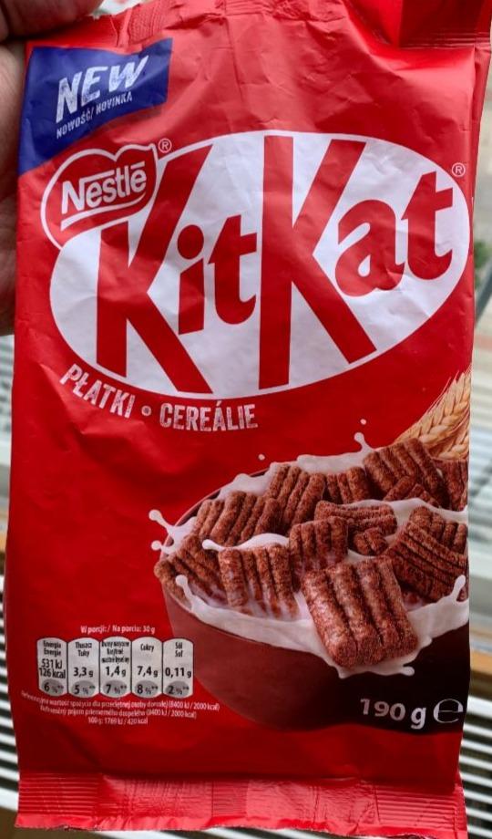 Fotografie - Kit Kat płatki Nestlé