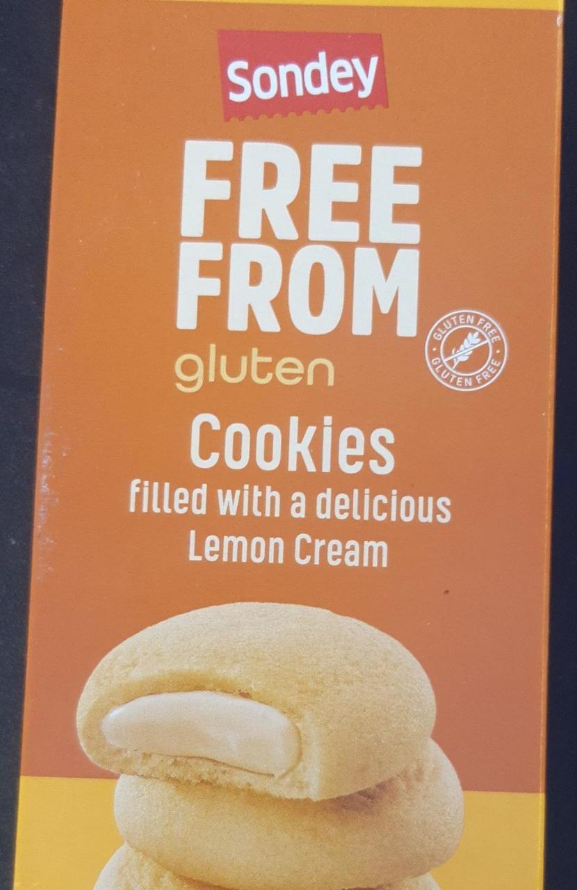 Fotografie - Free from gluten Cookies filled with a delicious Lemon Cream Sondey