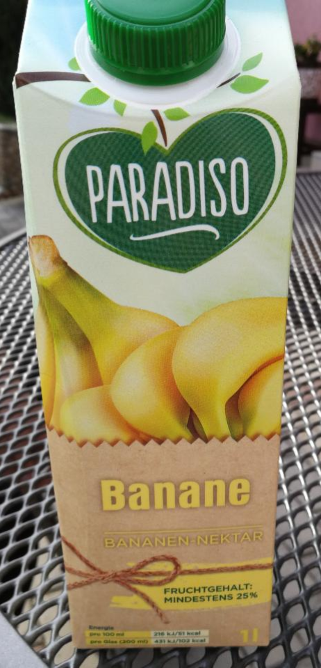 Fotografie - Bananen-Nektar - Paradiso