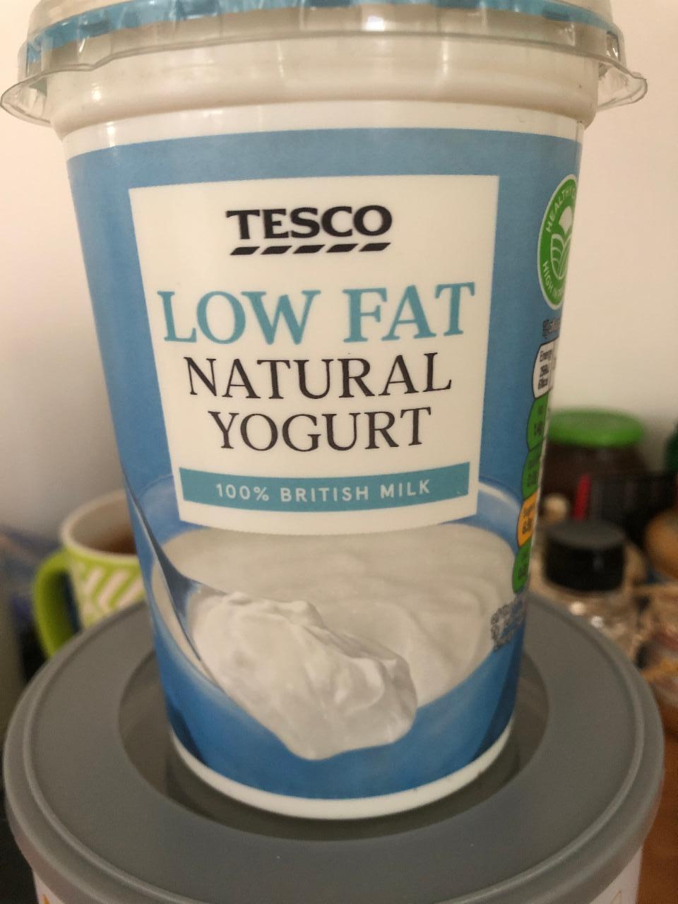 Fotografie - Natural Yogurt Low Fat 1.4% Tesco